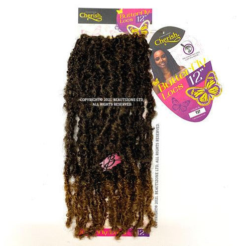 Cherish Bulk I Butterfly Locs l  Pre Looped l Crochet Hair l Faux Locs 12" - 18" Lengths